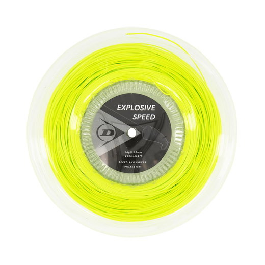 Dunlop Tennis String Explosive Speed (Durability+Power) yellow 200m Roll